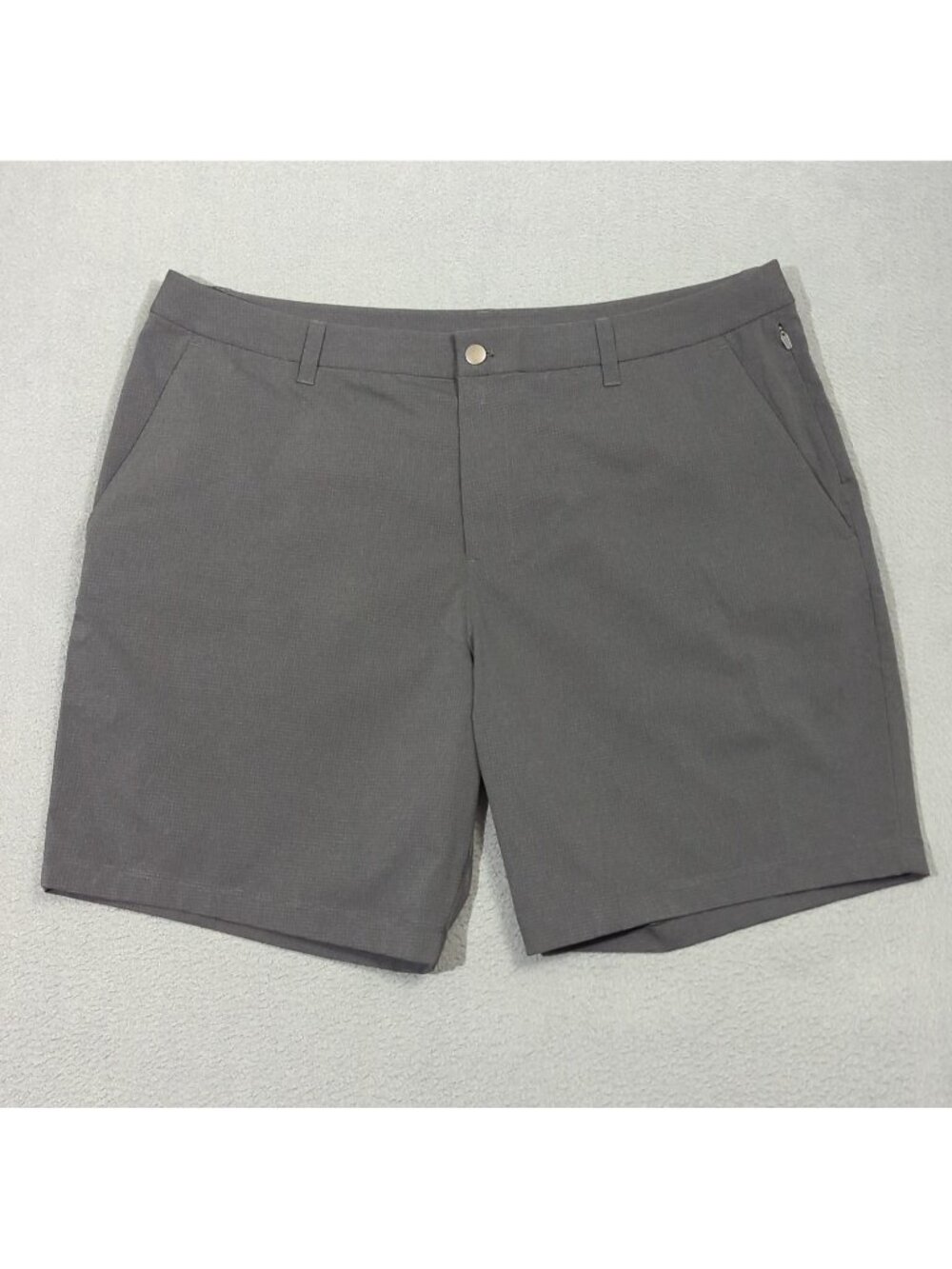 Lululemon Shorts Mens 40 Charcaol ABC Classic Fit Short 9" *WovenAir Golf Casual